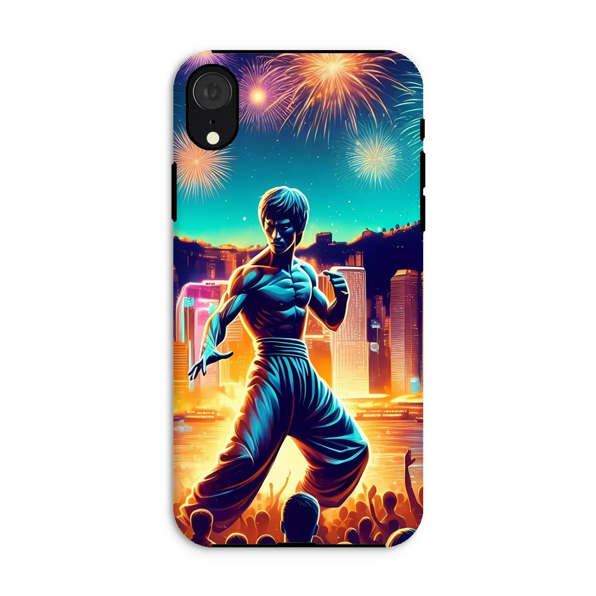 HK Rainbow Series Bruce Lee Tough Phone Case