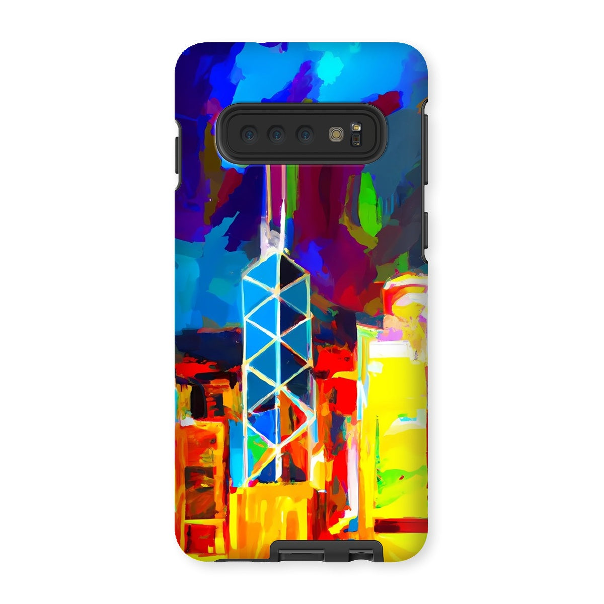Hong Kong Impressions - Bank of China Skyline Tough Phone Case