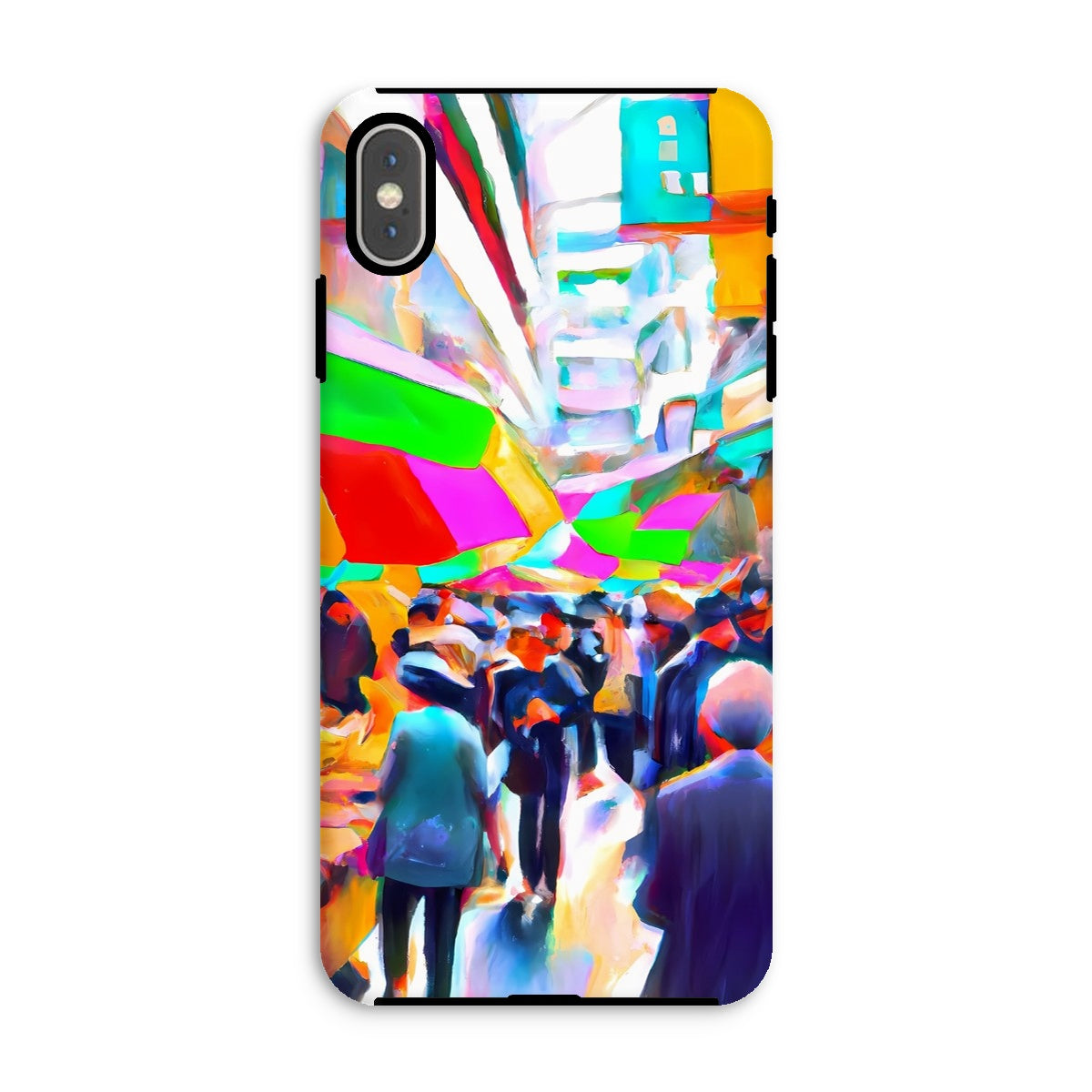 Hong Kong Impressions - Outdoor Market Tough Phone Case