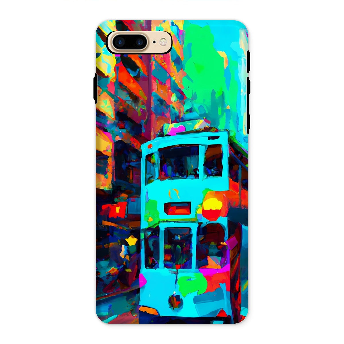 Hong Kong Impressions - Tram Tough Phone Case
