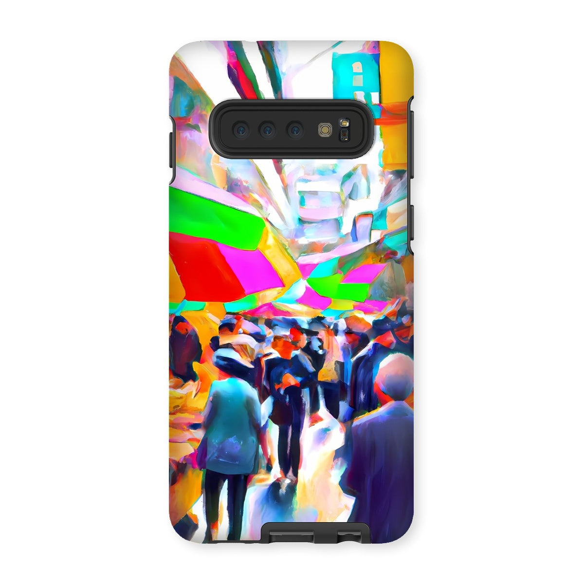 Hong Kong Impressions - Outdoor Market Tough Phone Case
