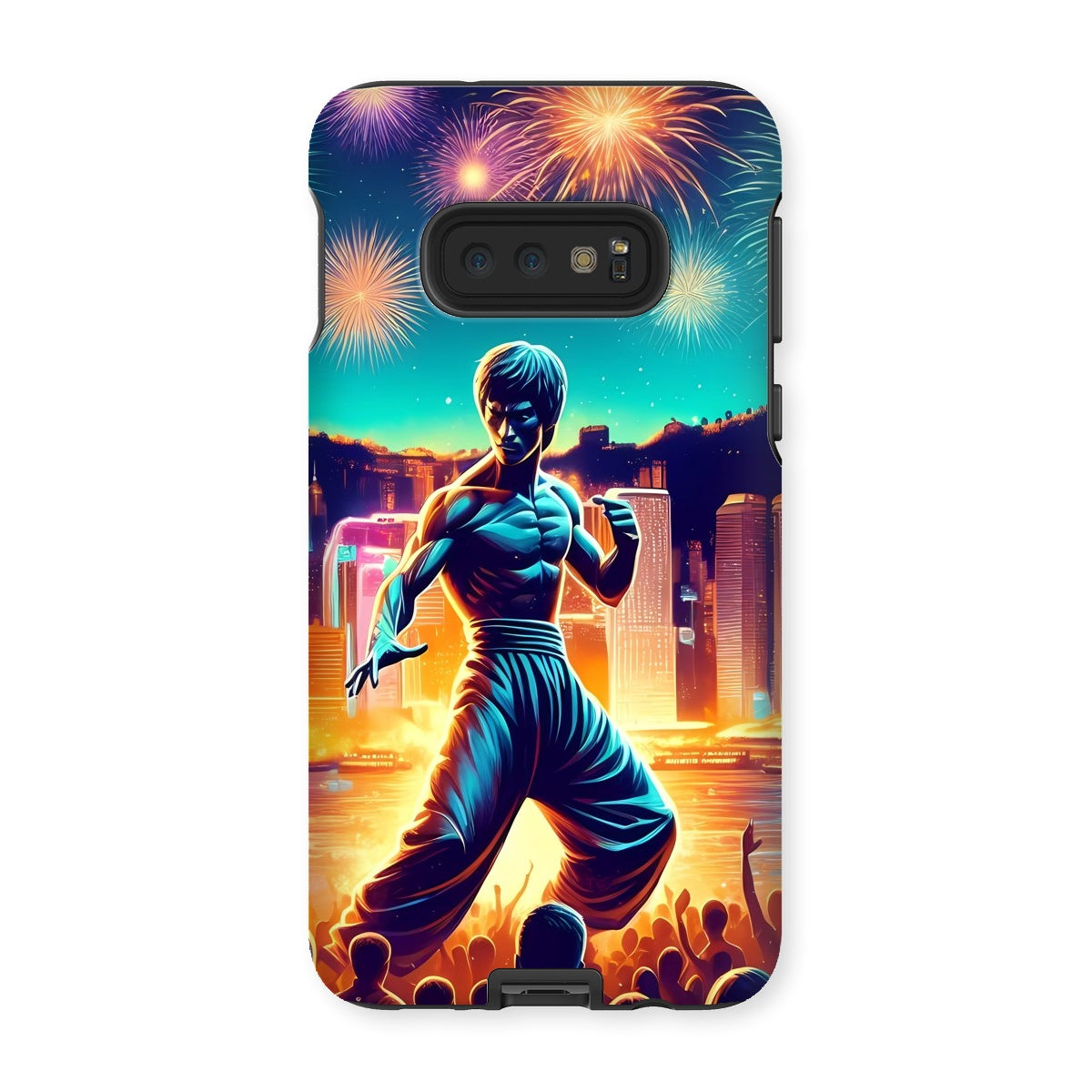HK Rainbow Series Bruce Lee Tough Phone Case