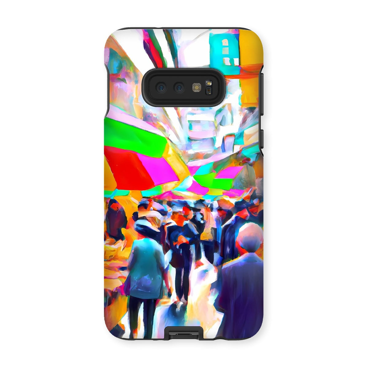 Hong Kong Impressions - Outdoor Market Tough Phone Case