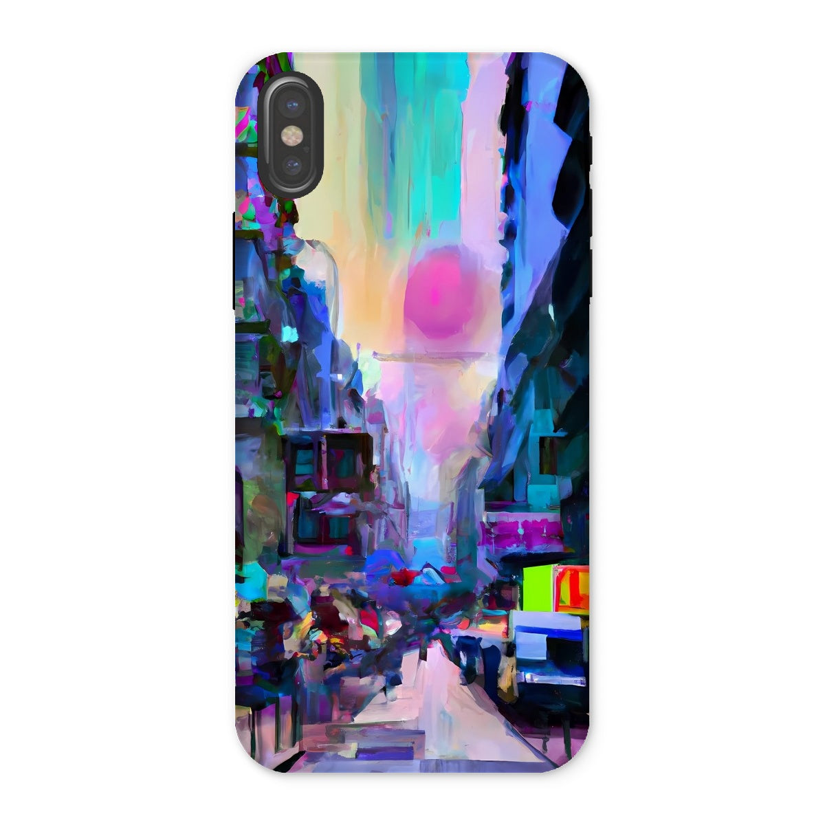 Hong Kong Impressions - Street Scene (2) Tough Phone Case