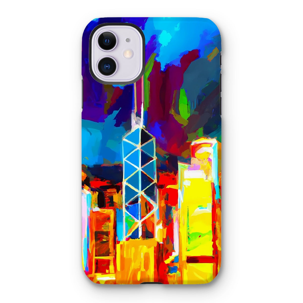 Hong Kong Impressions - Bank of China Skyline Tough Phone Case
