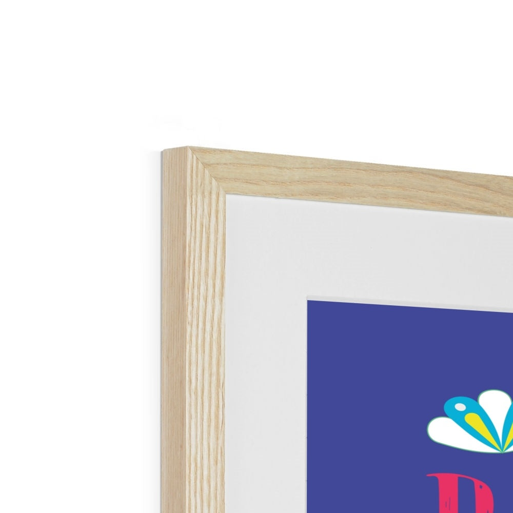 Beautiful Girl You can do anything Framed & Mounted Print