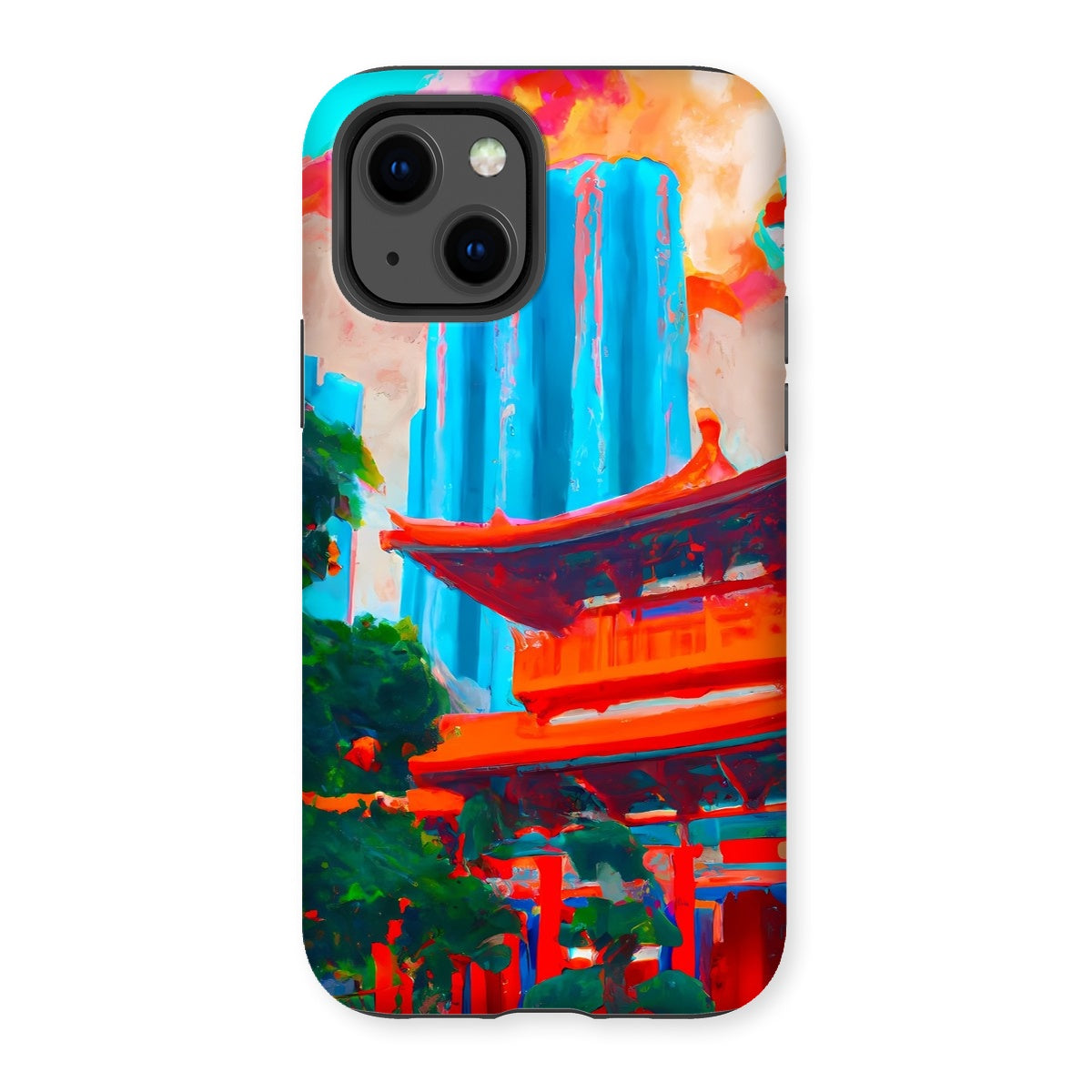 Hong Kong Impressions - Chinese Temple Tough Phone Case