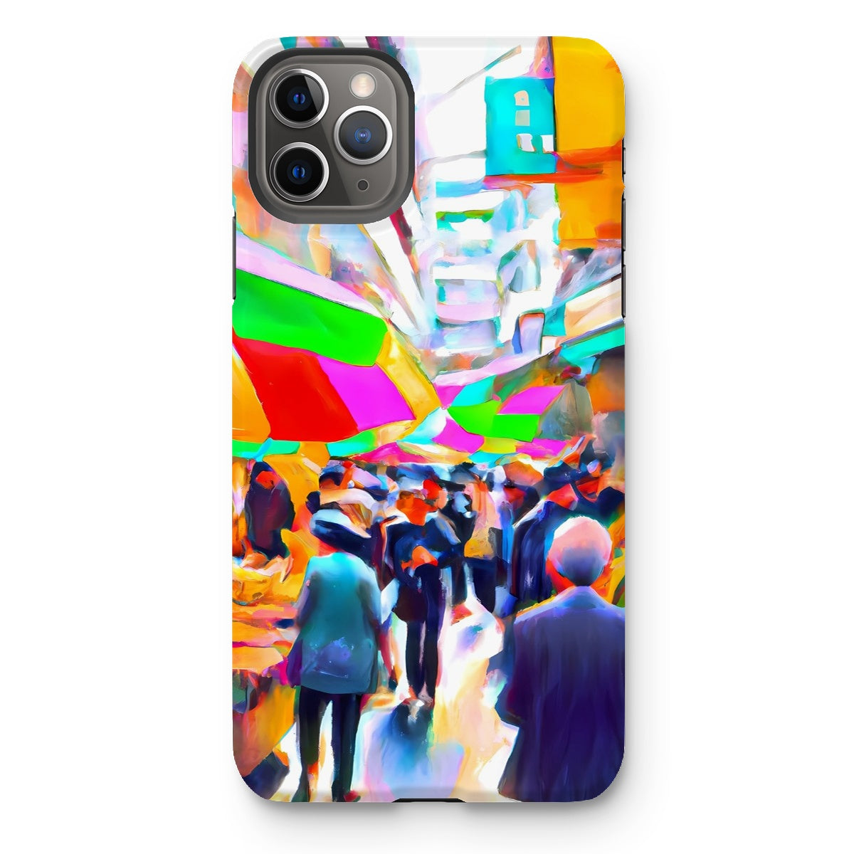 Hong Kong Impressions - Outdoor Market Tough Phone Case