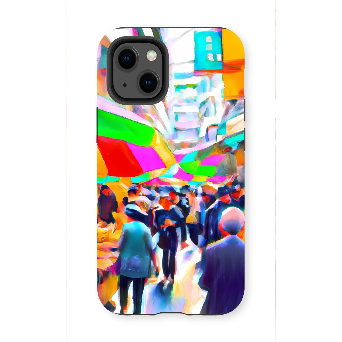 Hong Kong Impressions - Outdoor Market Tough Phone Case