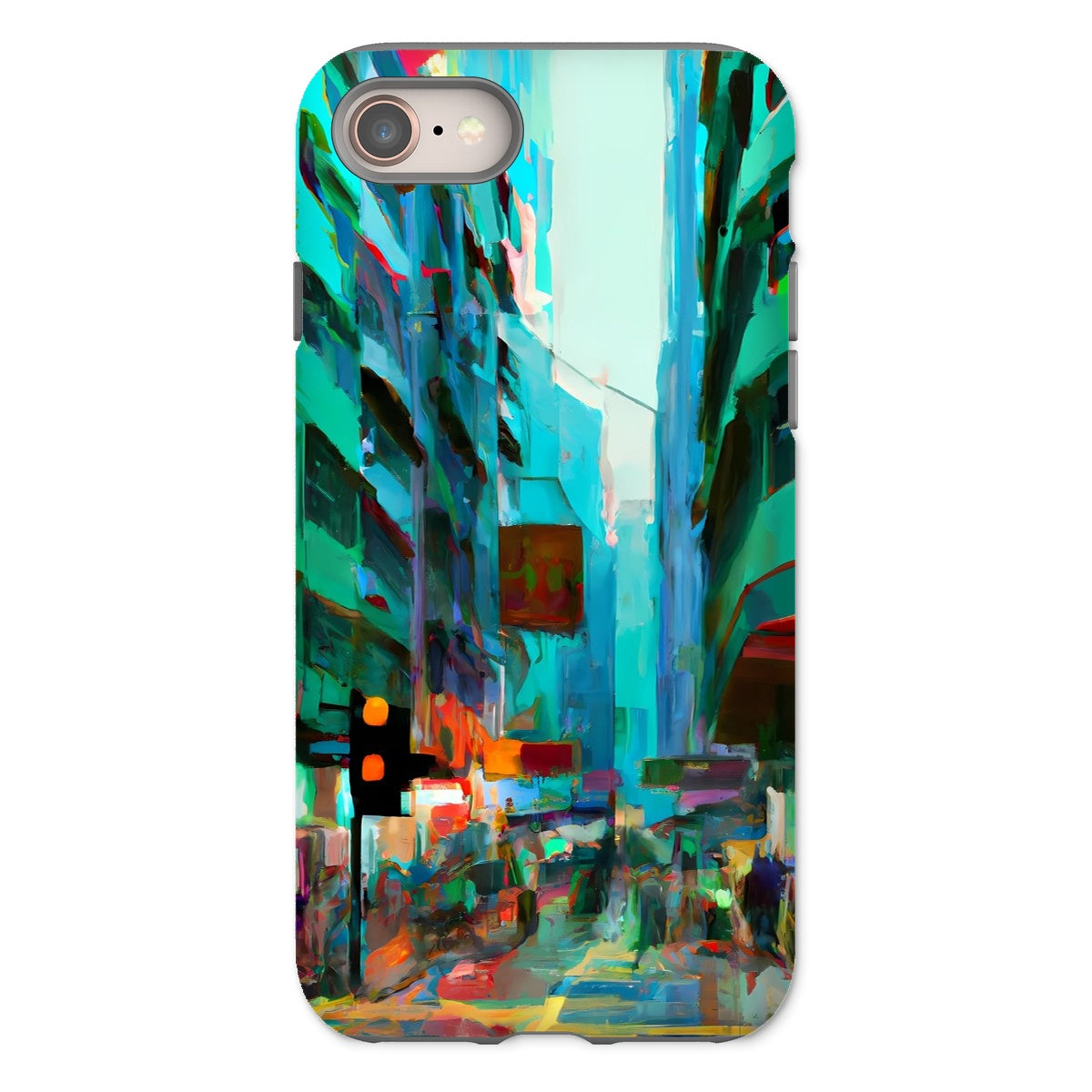 Hong Kong Impressions - Street Scene Tough Phone Case