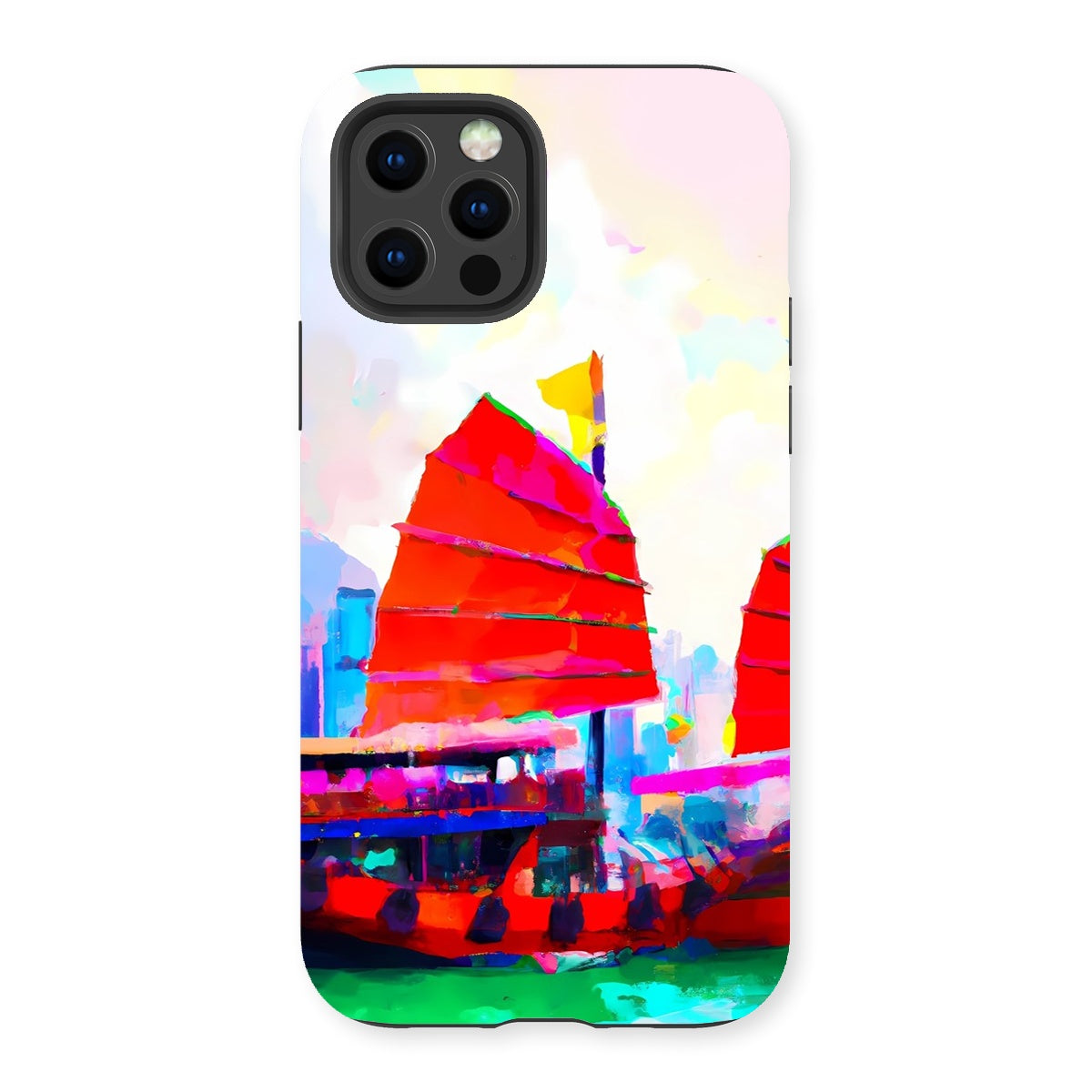 Hong Kong Impressions - Chinese Junk (2) Tough Phone Case