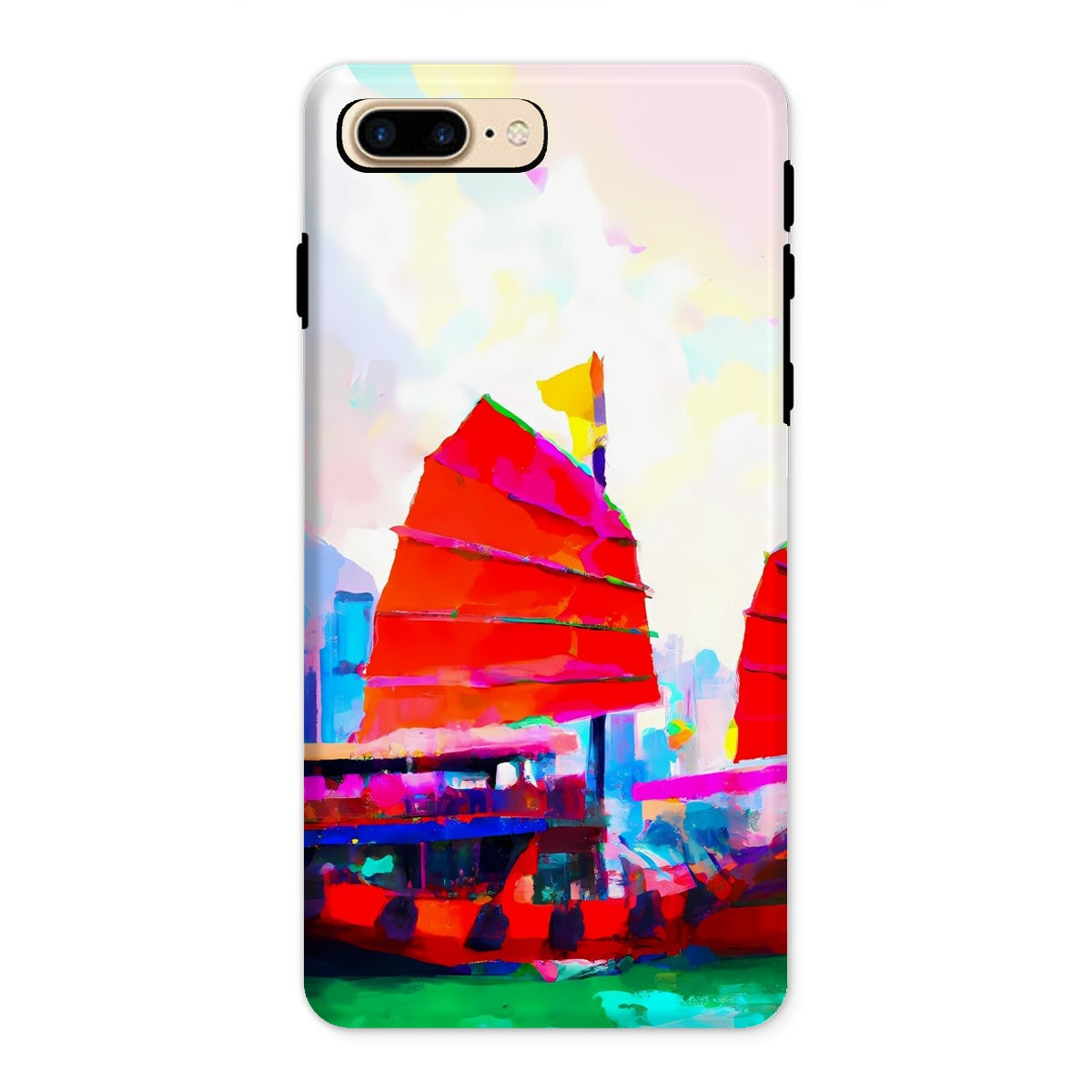 Hong Kong Impressions - Chinese Junk (2) Tough Phone Case