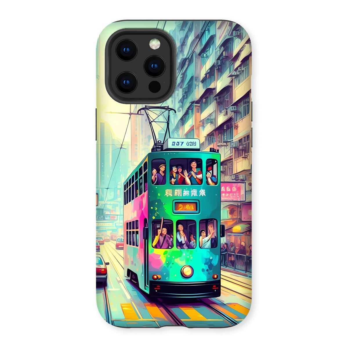 HK Rainbow Series  - Tram Tough Phone Case