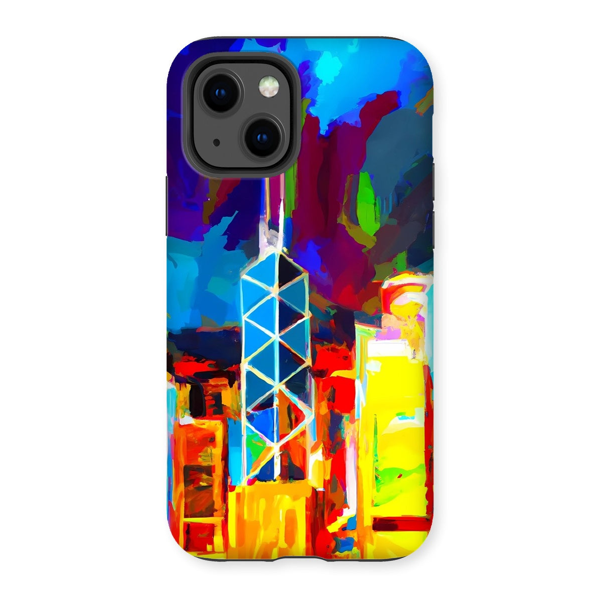 Hong Kong Impressions - Bank of China Skyline Tough Phone Case