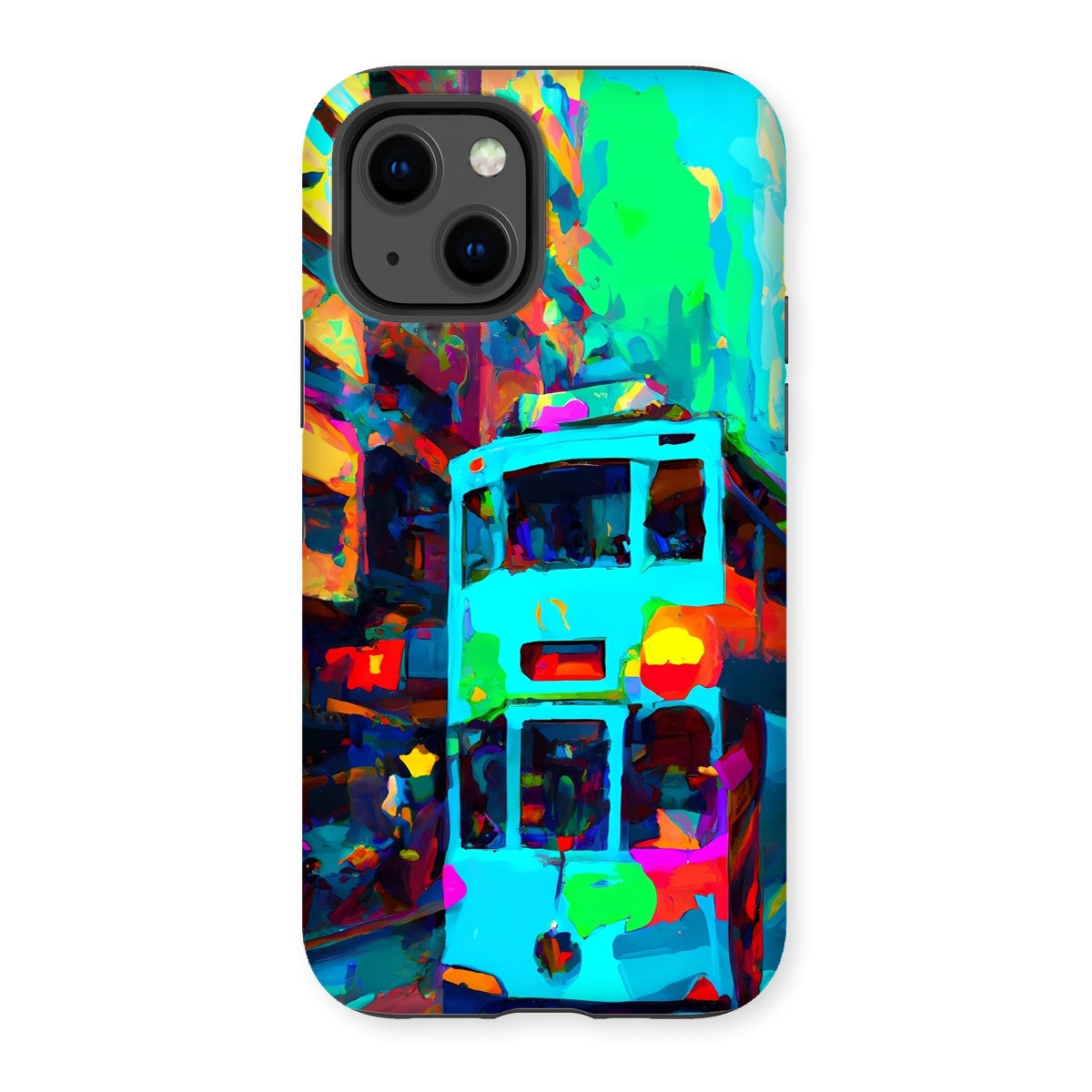Hong Kong Impressions - Tram Tough Phone Case