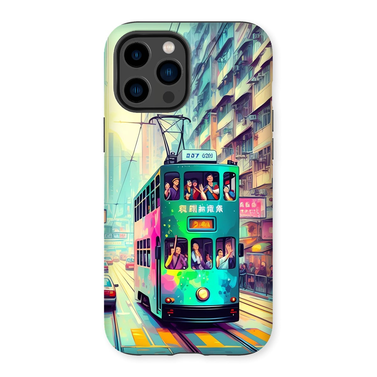 HK Rainbow Series  - Tram Tough Phone Case