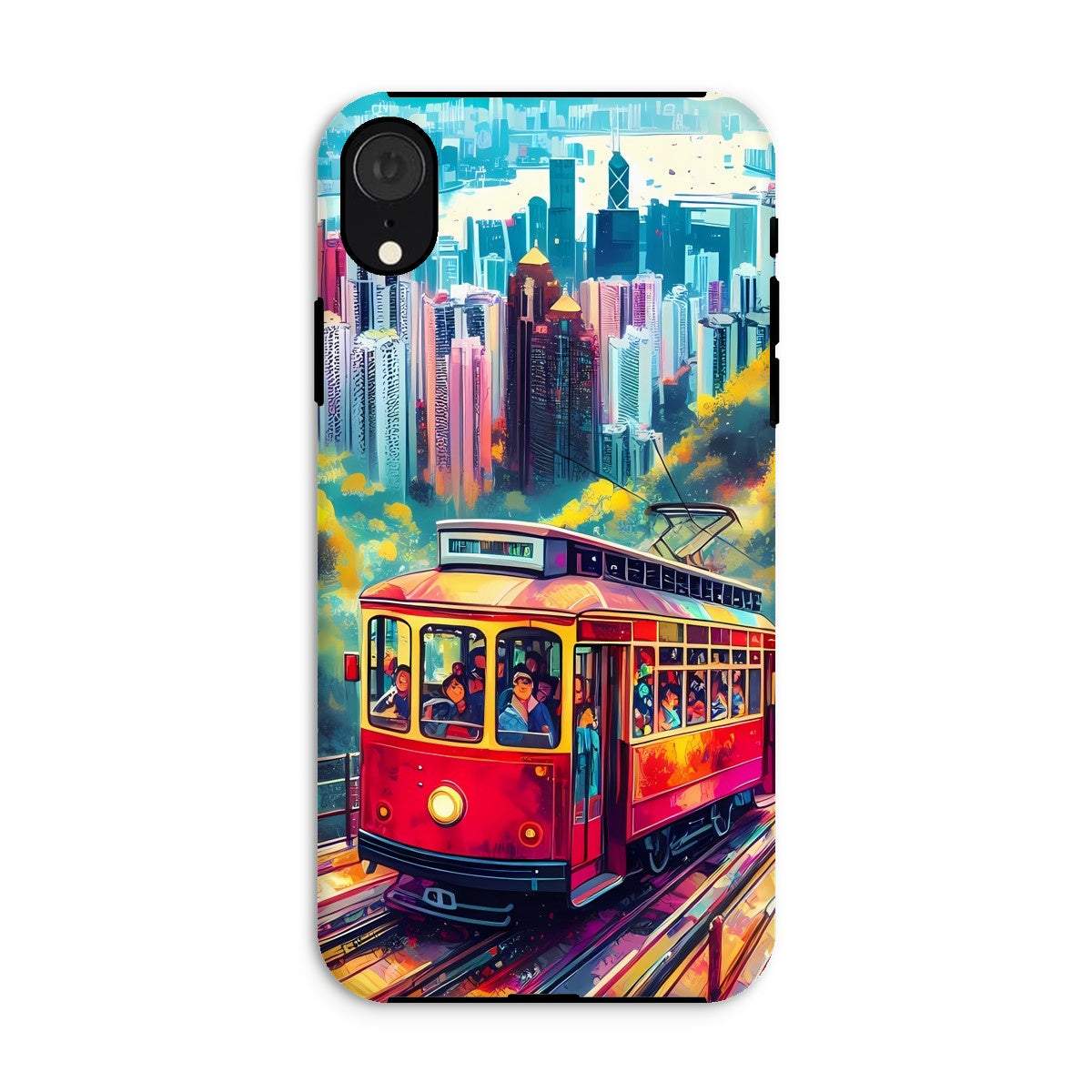 HK Rainbow Series - Peak Tram Tough Phone Case