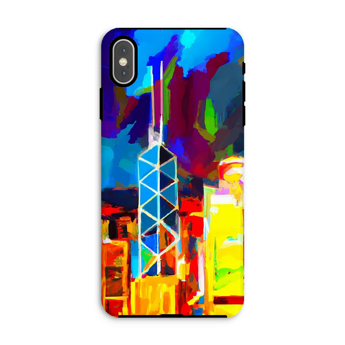 Hong Kong Impressions - Bank of China Skyline Tough Phone Case
