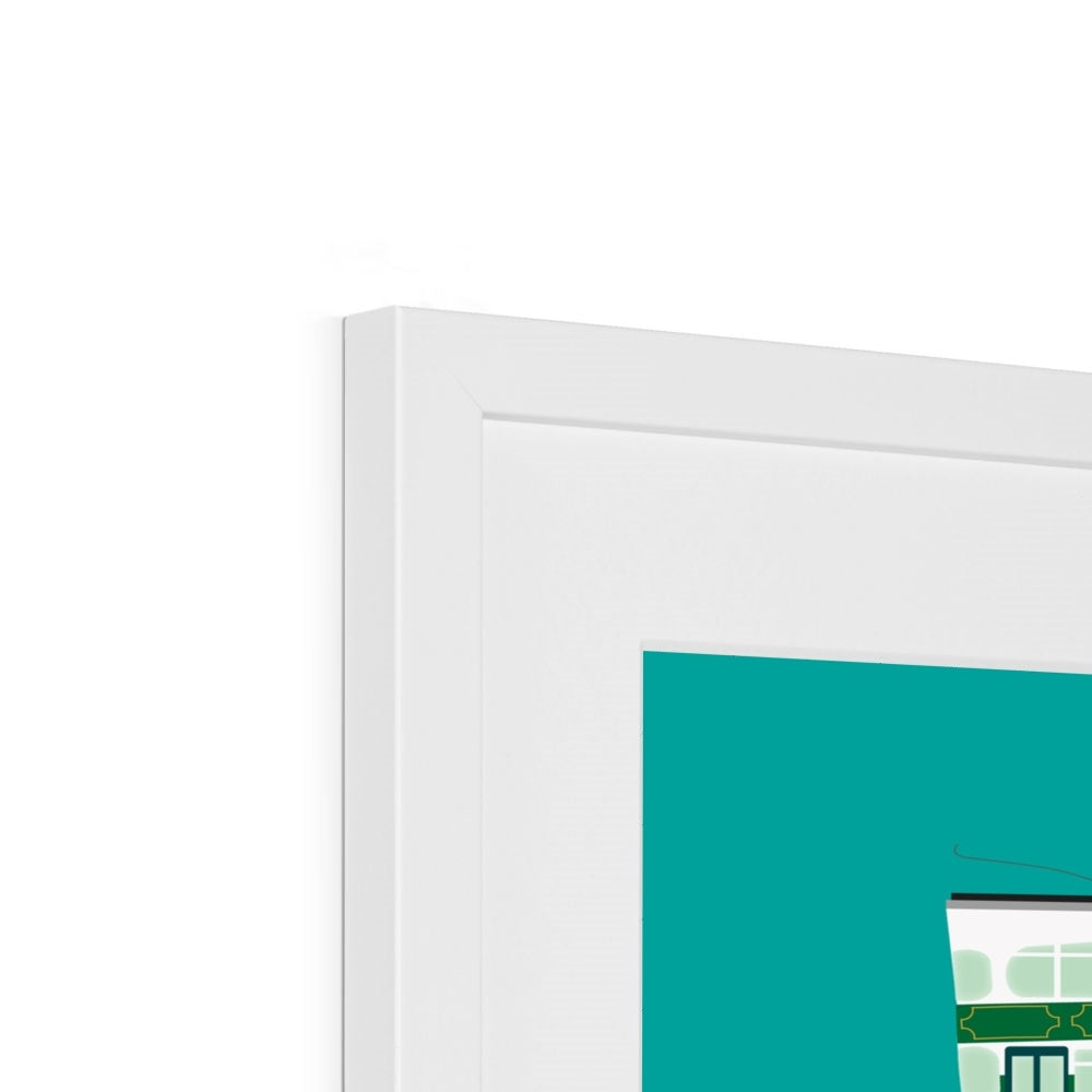 Hong Kong Mixed Transport Framed & Mounted Print