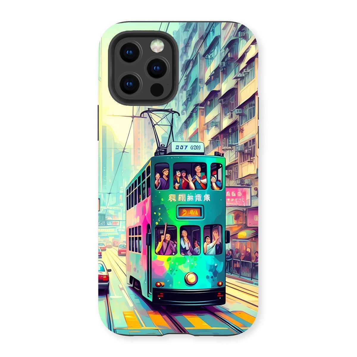 HK Rainbow Series  - Tram Tough Phone Case