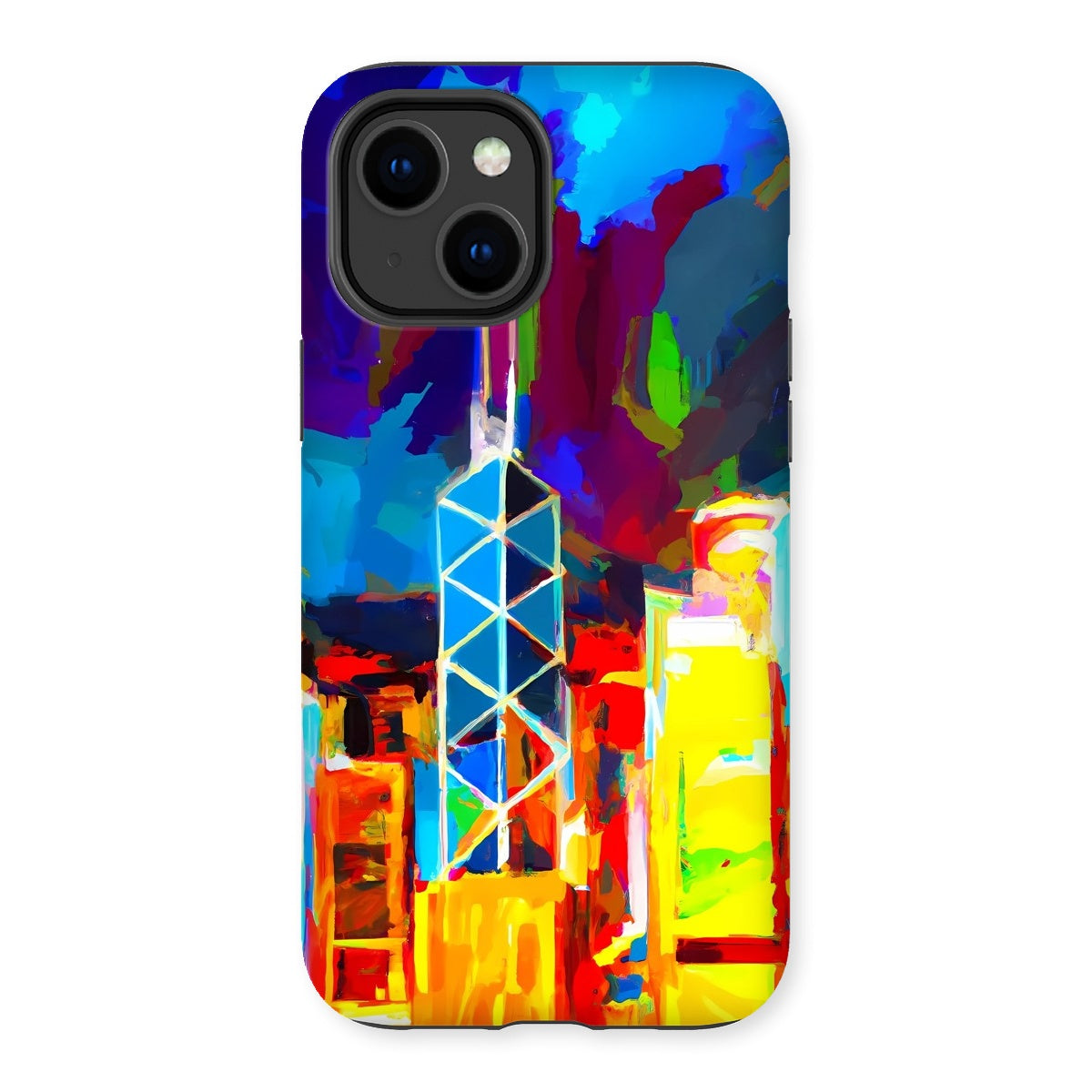 Hong Kong Impressions - Bank of China Skyline Tough Phone Case
