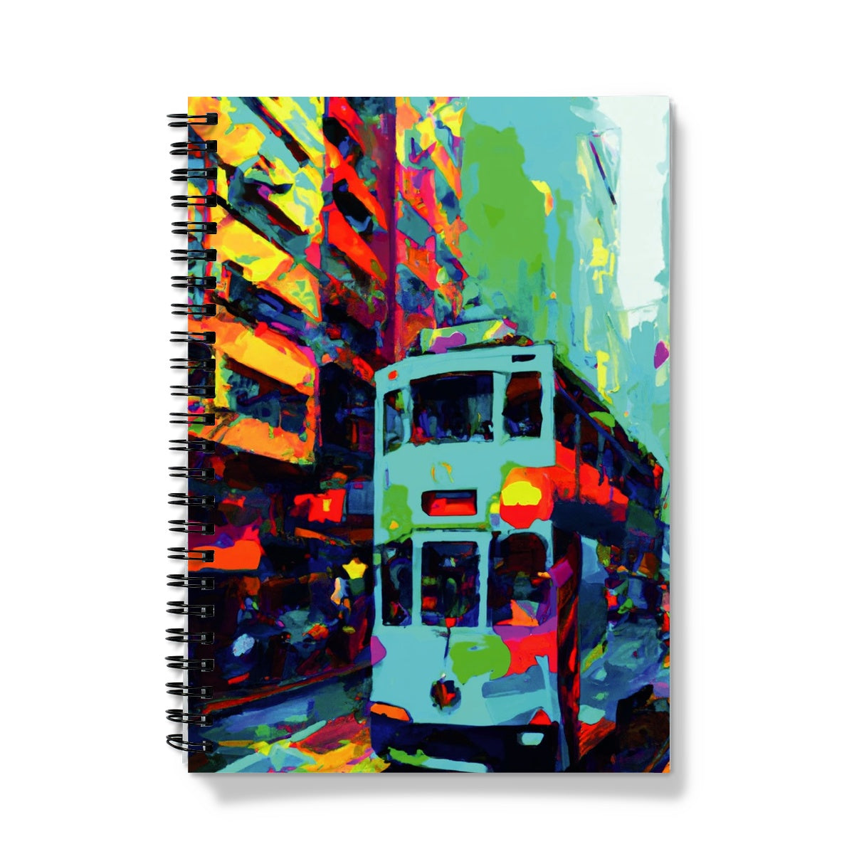 Hong Kong Impressions - Tram Notebook