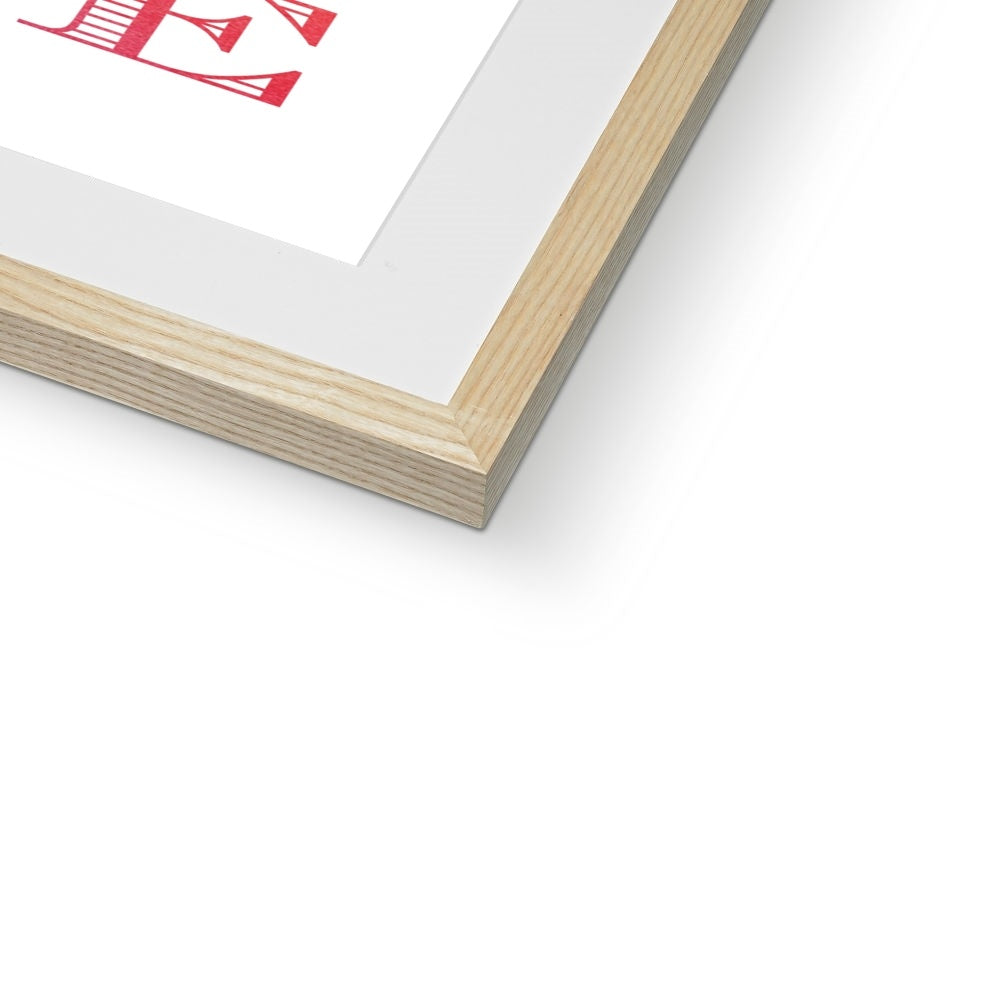 And Though She Be But Little Framed & Mounted Print