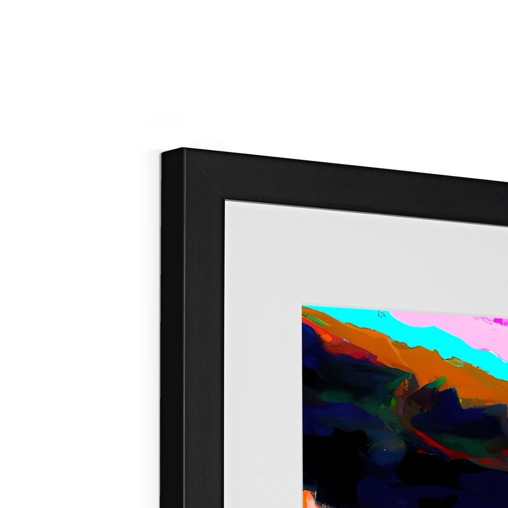 Hong Kong Impressions - Taxi Framed & Mounted Print