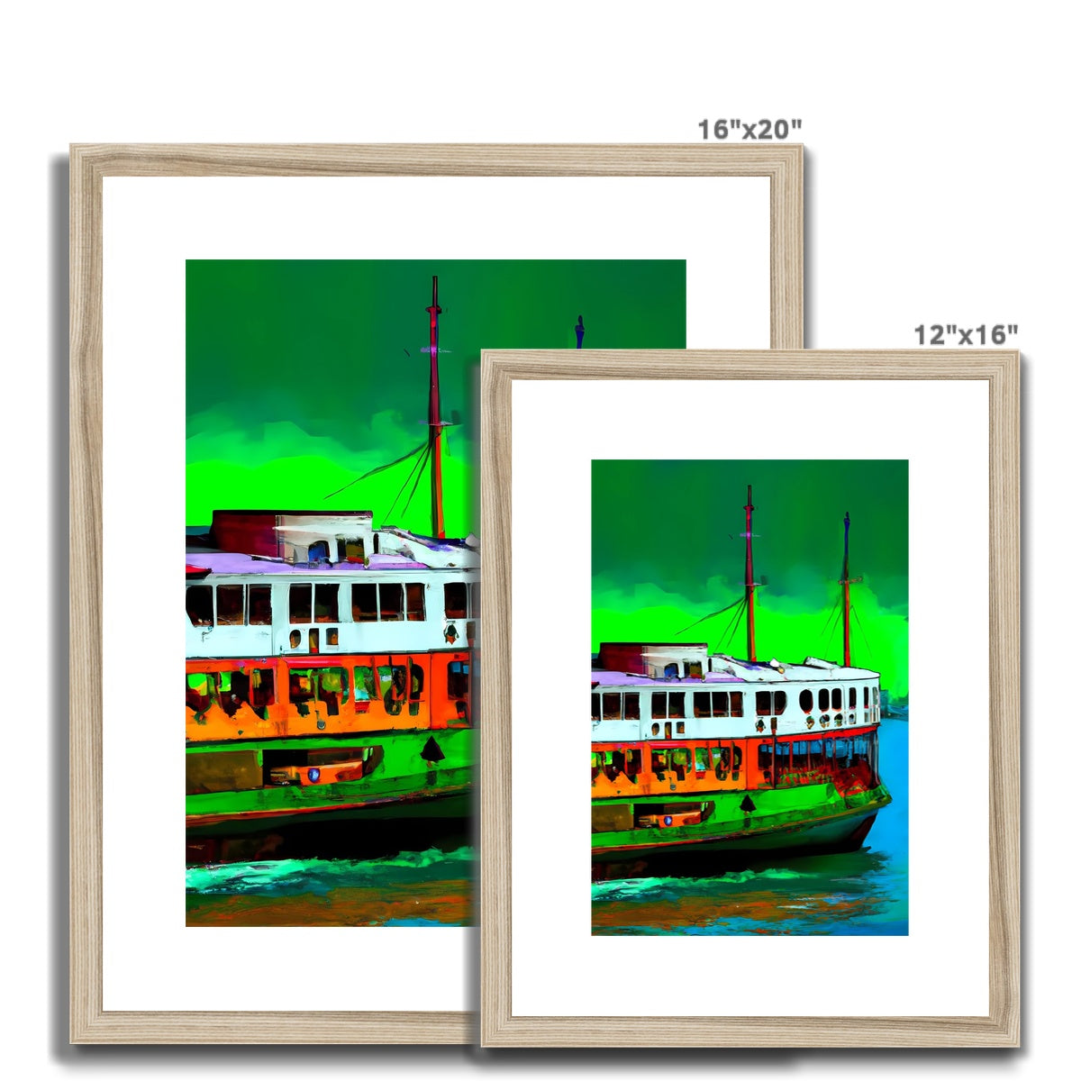 Hong Kong Impressions - Star Ferry Framed & Mounted Print