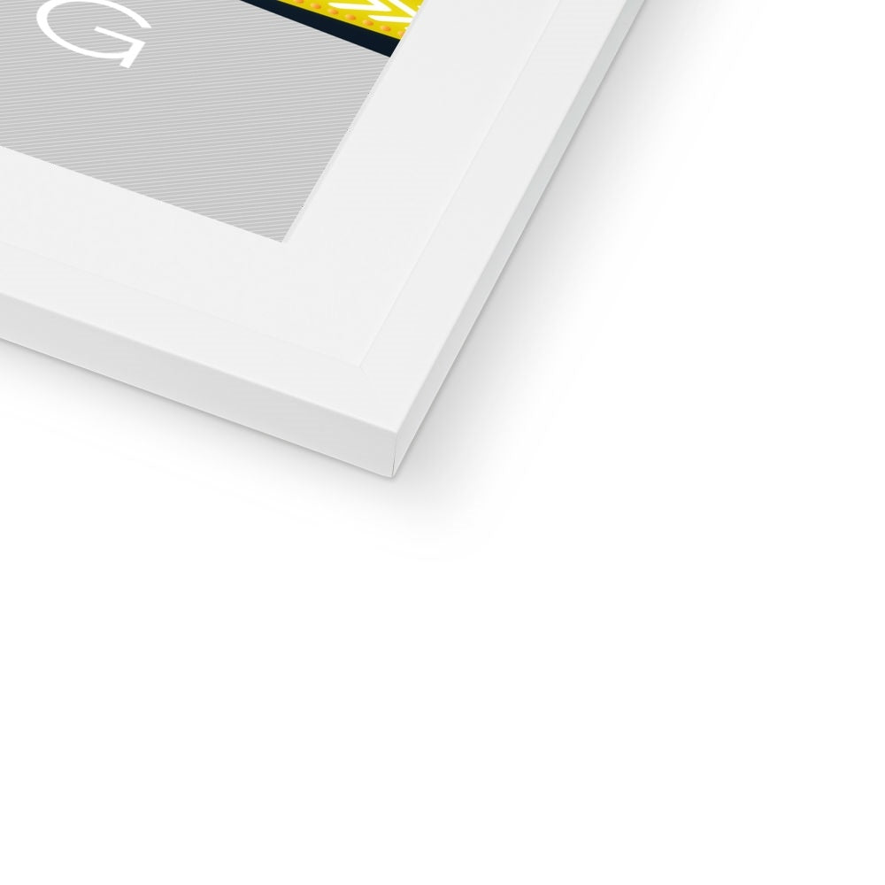 Hong Kong City Neon Framed & Mounted Print