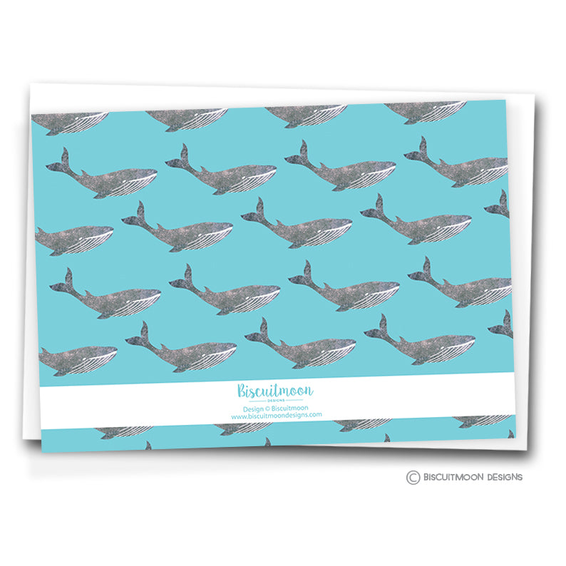 Humpback Whale Kids Personalised Notecards
