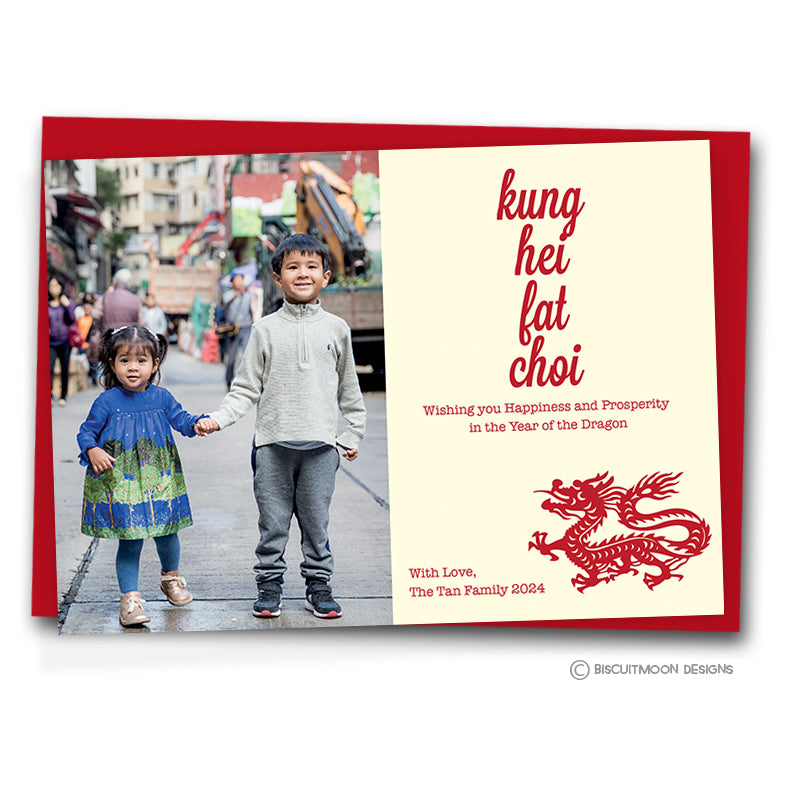 Kung Hei Fat Choi - Year of the Dragon Chinese New Year Cards