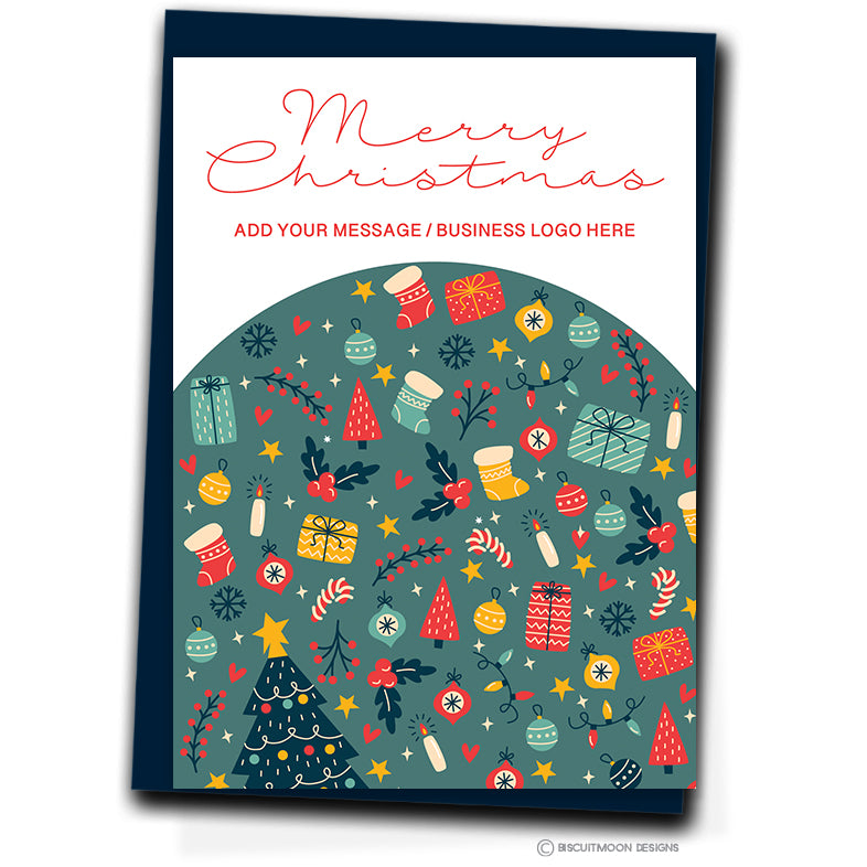 Christmas Scatter Arch Corporate Christmas Cards