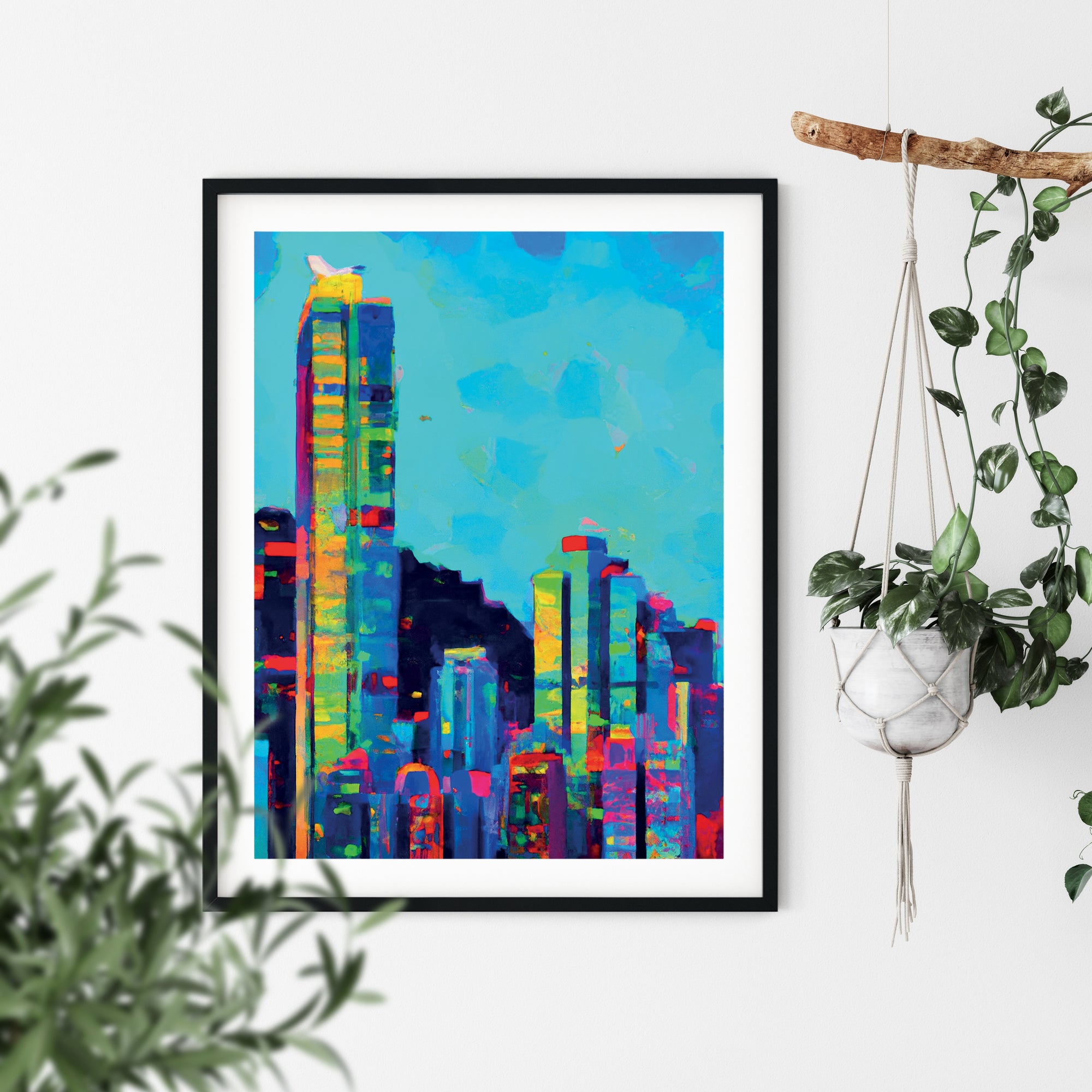 Hong Kong Impressions Series - Skyscrapers