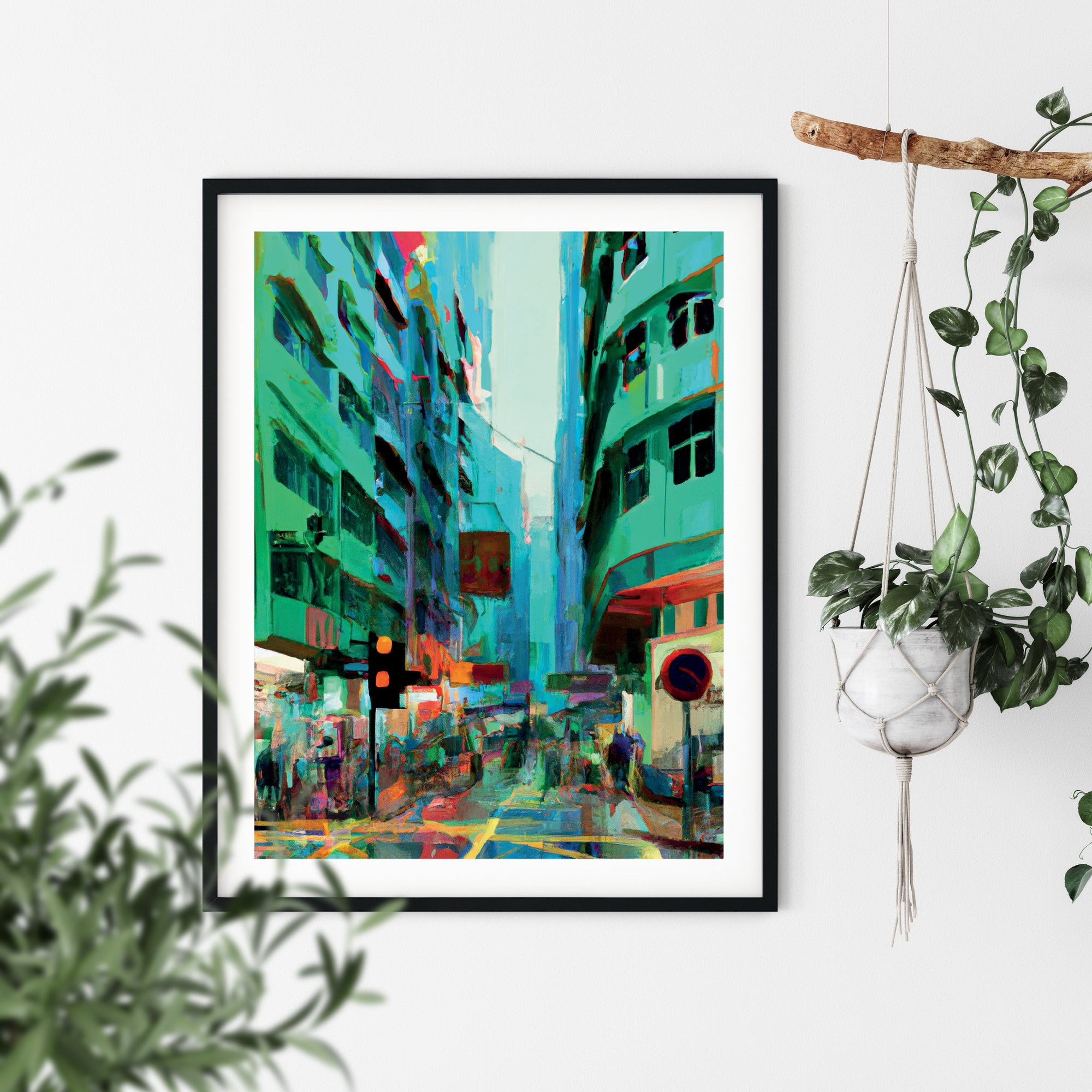 Hong Kong Impressions Series - Street Scene 1