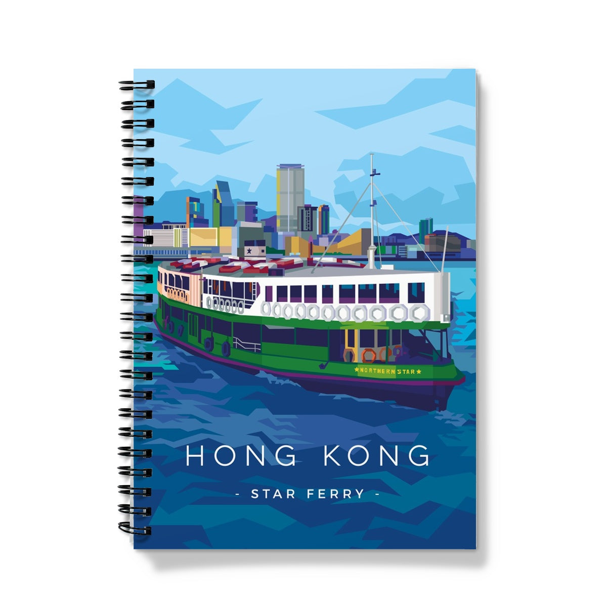 Hong Kong Travel - Star Ferry Notebook