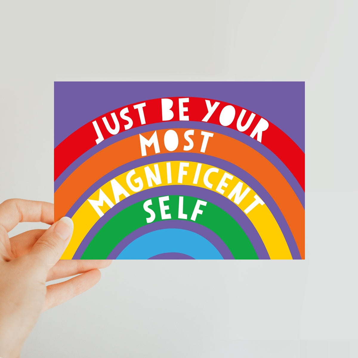 Just Be Your Most Magnificent Self Classic Postcard