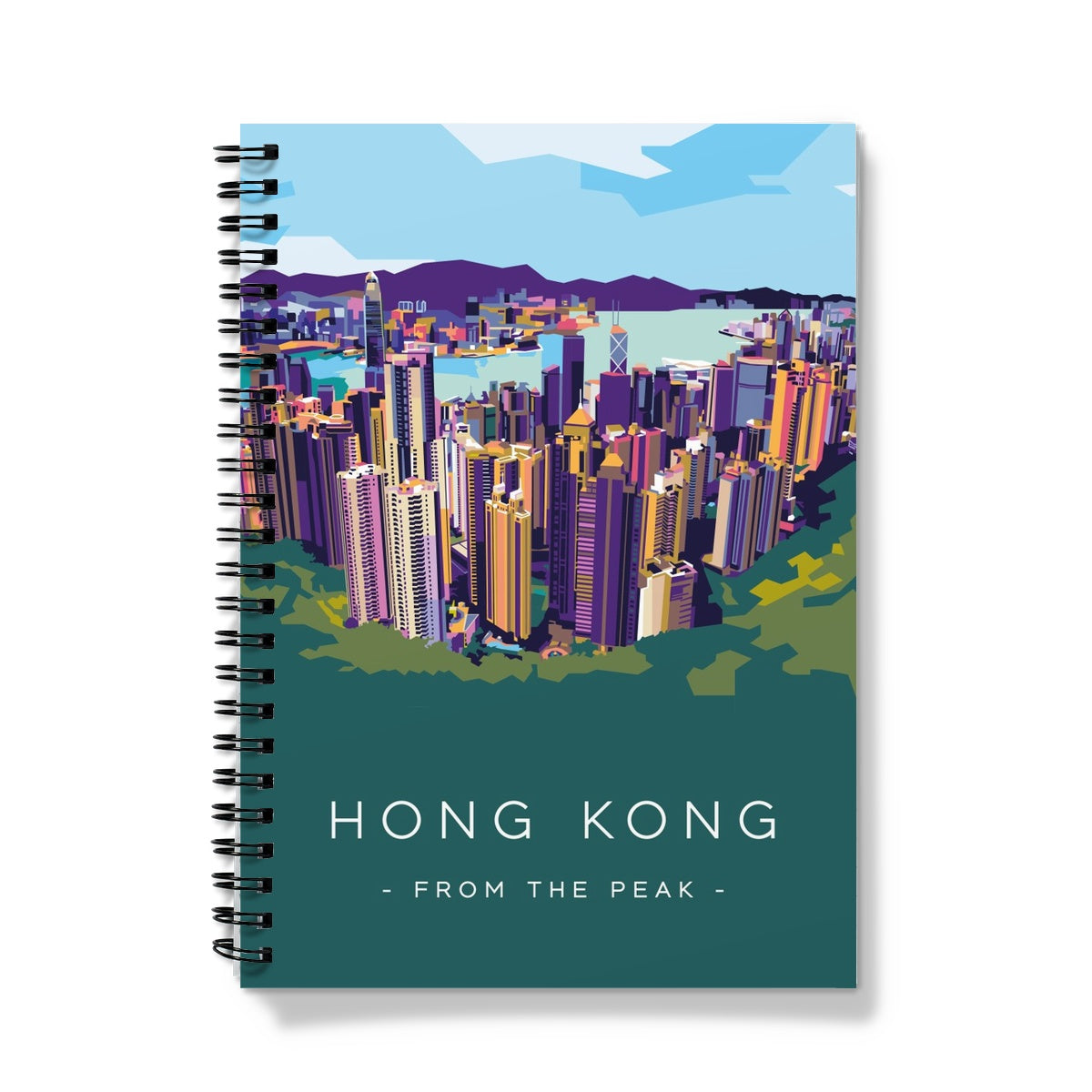 Hong Kong Travel - From the Peak Notebook