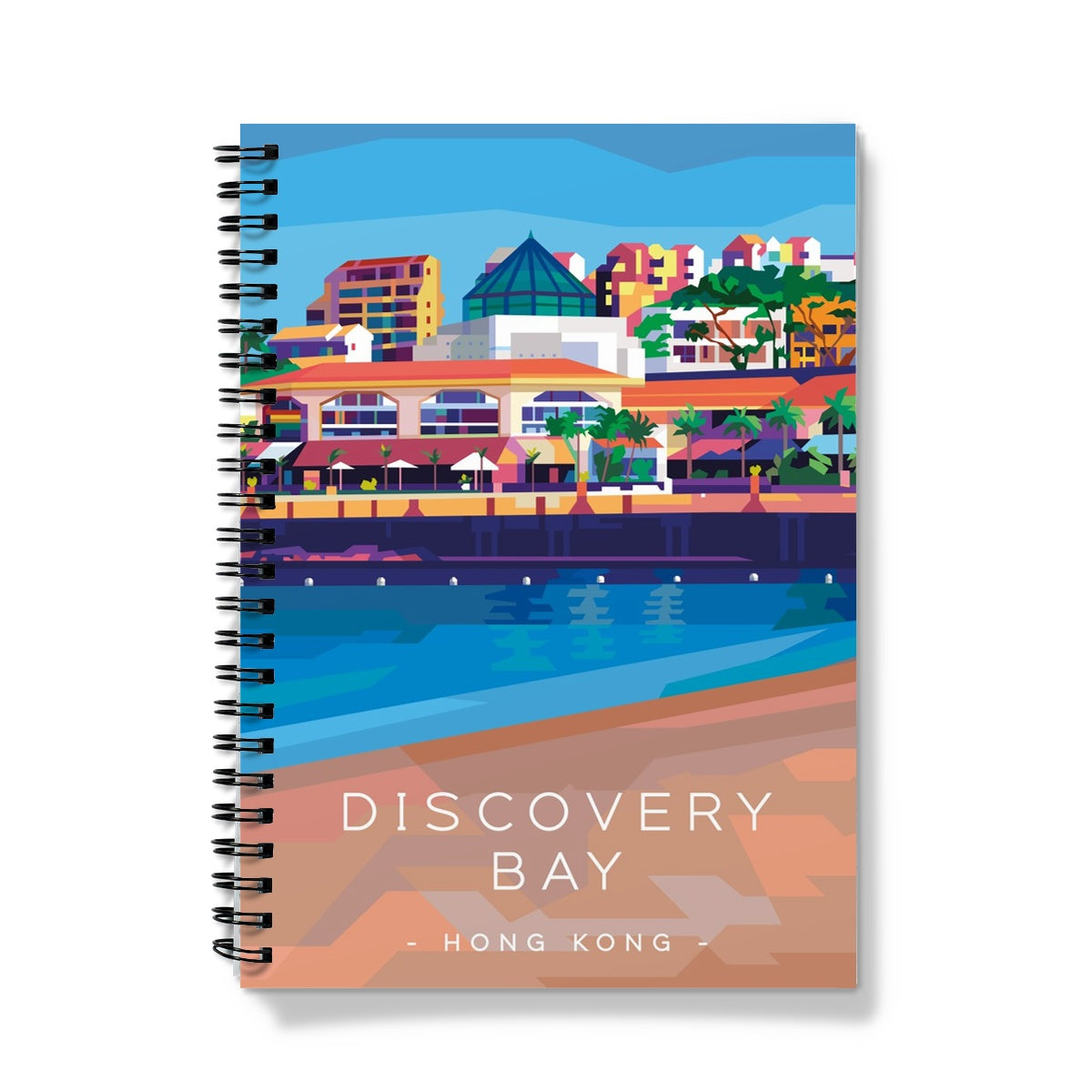 Hong Kong Travel - Discovery Bay Notebook