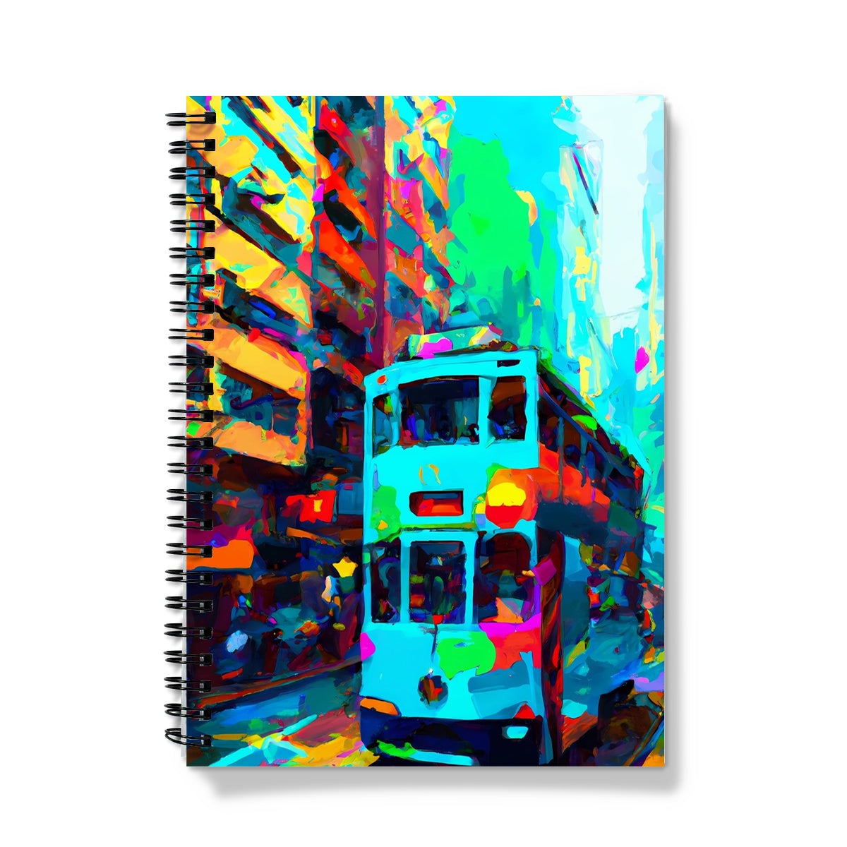 Hong Kong Impressions - Tram Notebook