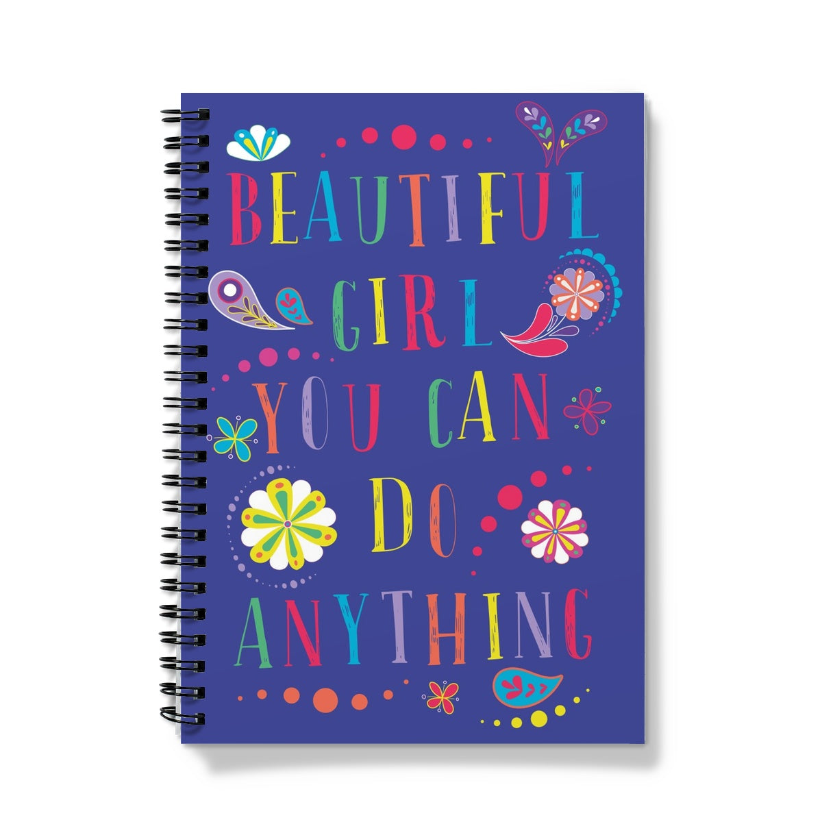 Beautiful Girl You can do anything Notebook
