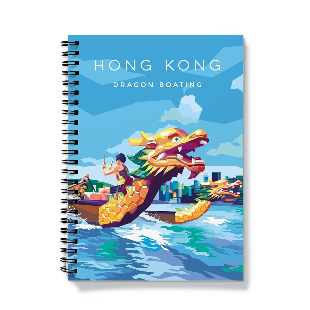 Hong Kong Travel - Dragon Boating Notebook