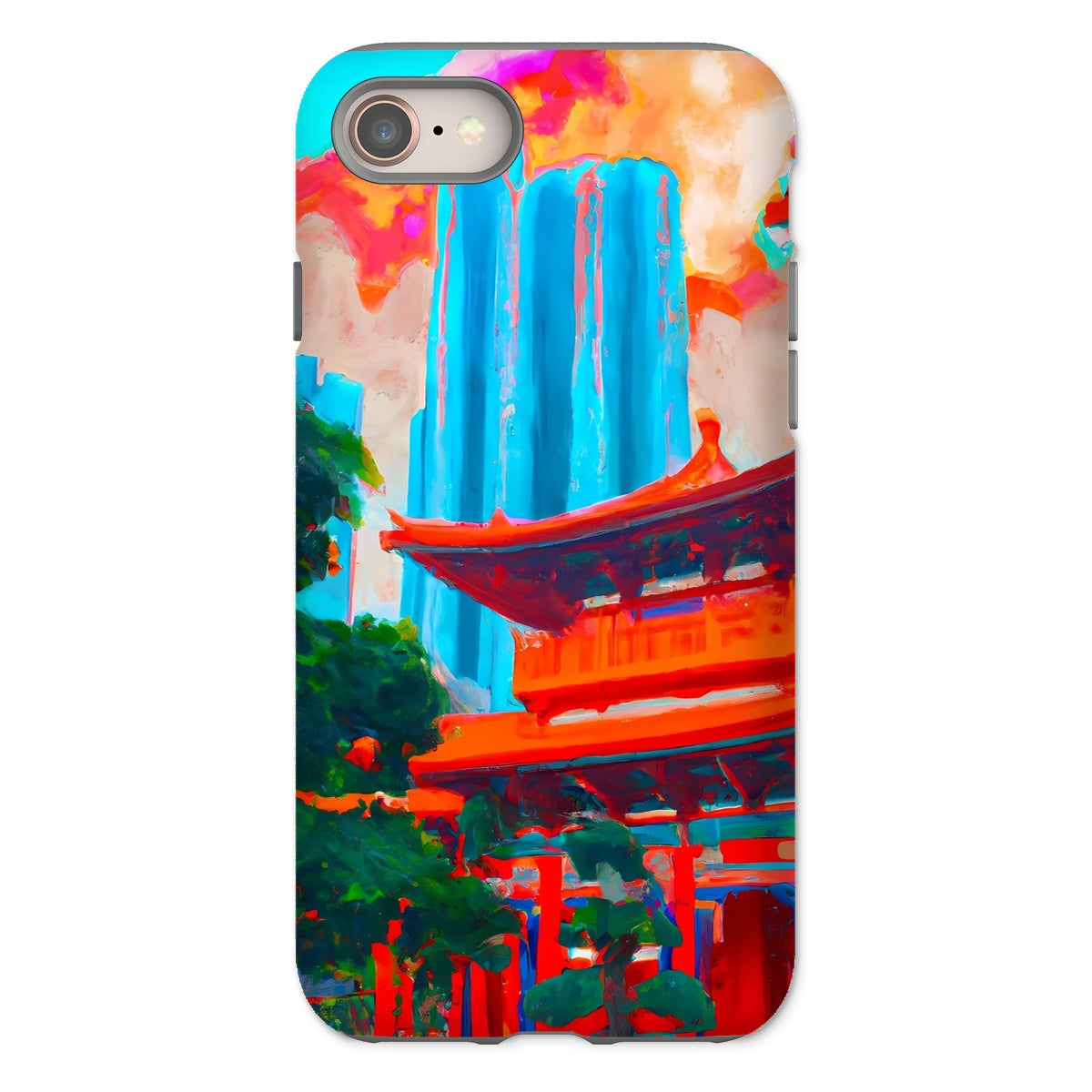 Hong Kong Impressions - Chinese Temple Tough Phone Case
