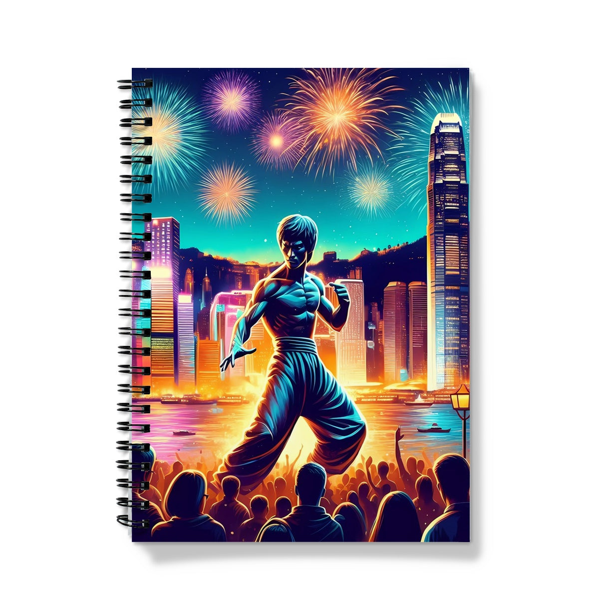 HK Rainbow Series Bruce Lee Notebook