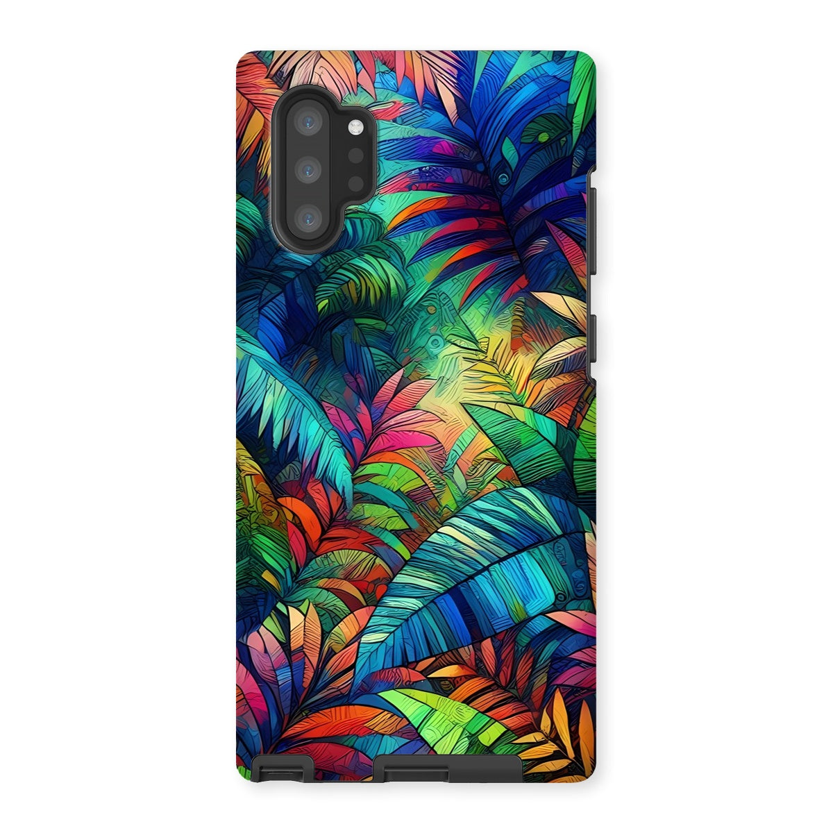 Multicolour Tropical Jungle Tough Phone Case