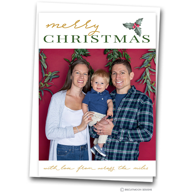 Across the Miles Personalised Christmas Cards
