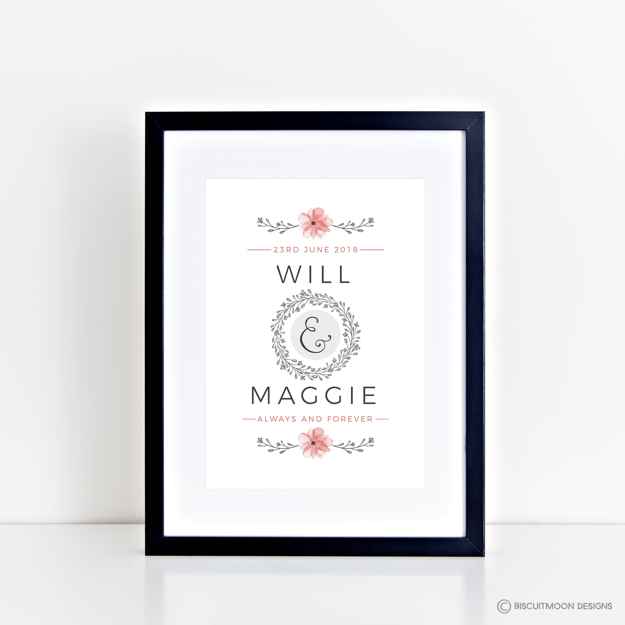 Always and Forever Wedding Print