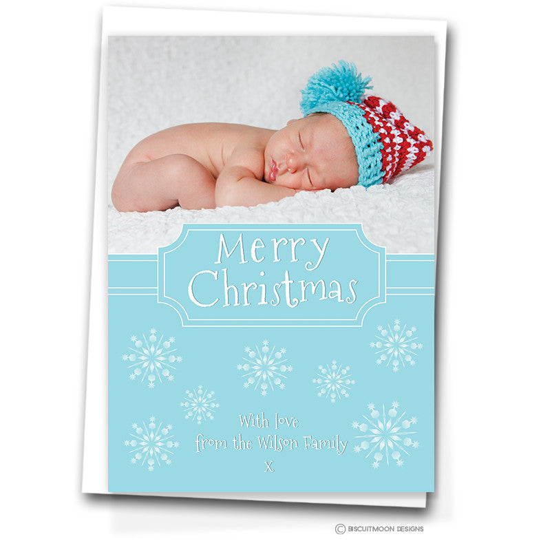 Baby Joy Personalised Christmas Cards