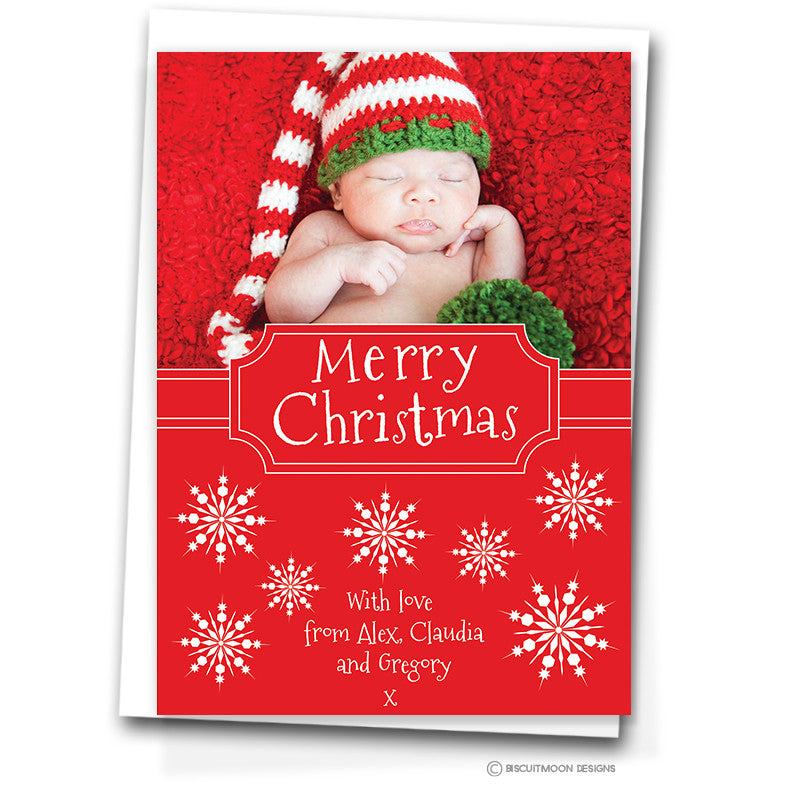 Baby Joy Personalised Christmas Cards