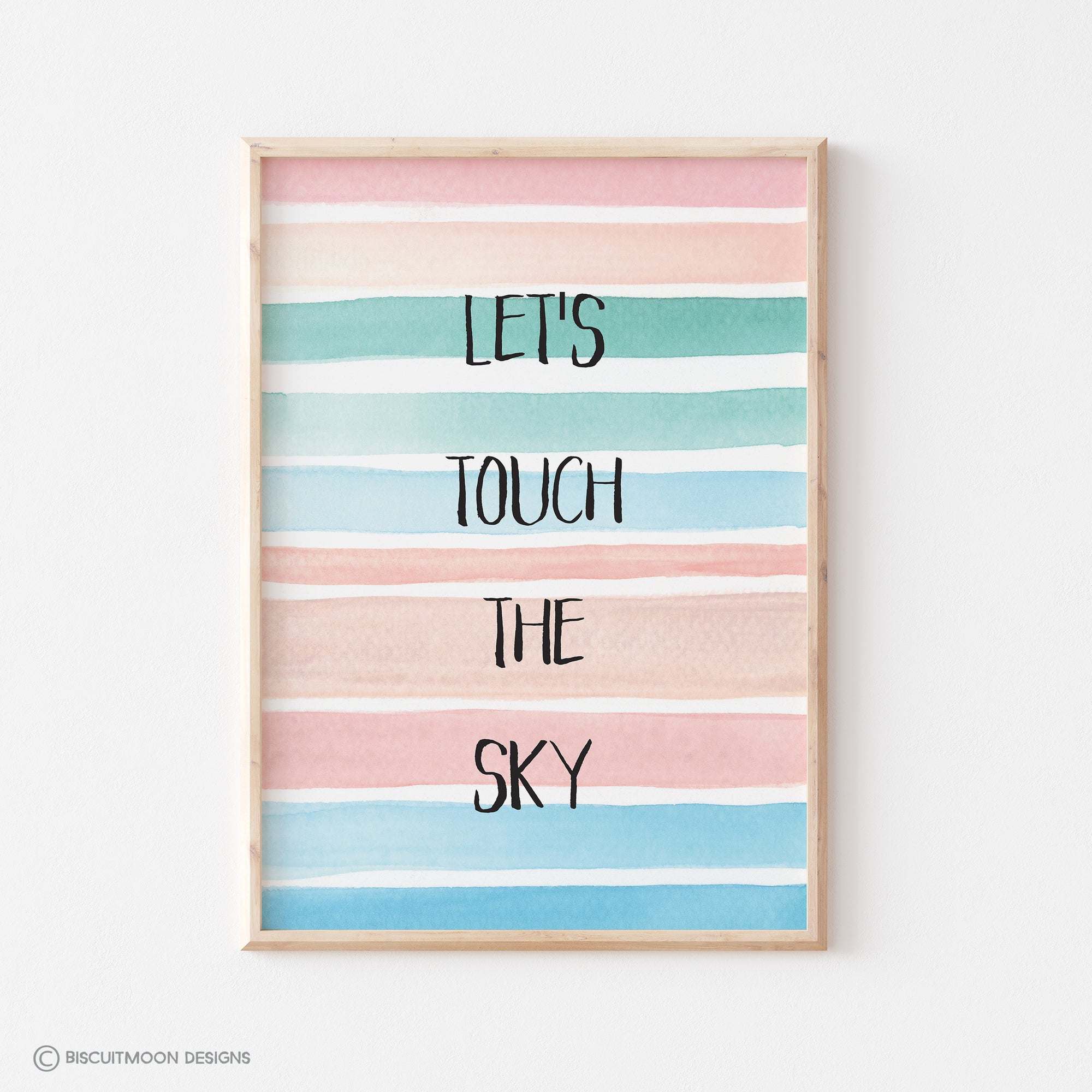Let's Touch the Sky Print